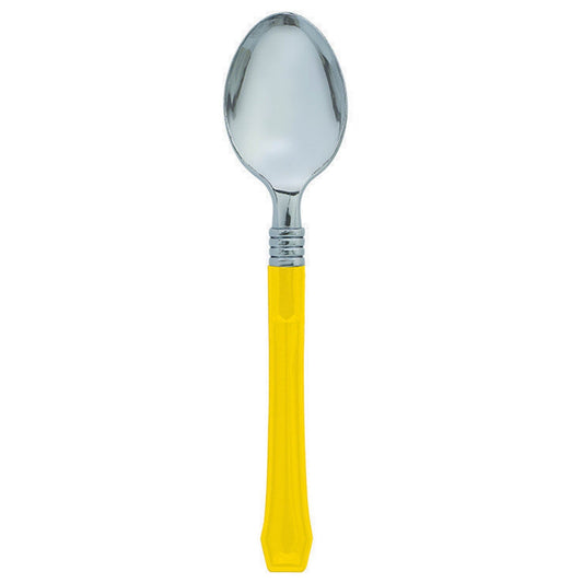 Premium Classic Choice 20 Pack Spoon Yellow Sunshine