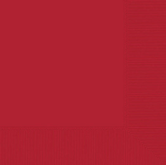 Lunch Napkins 20 Pack 2PLY-Apple Red