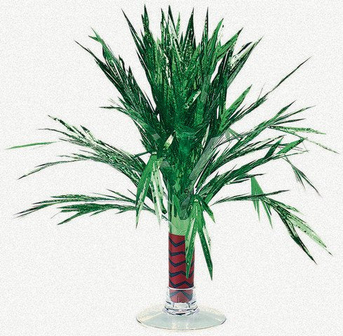 Mini Palm Tree Foil Centrepiece