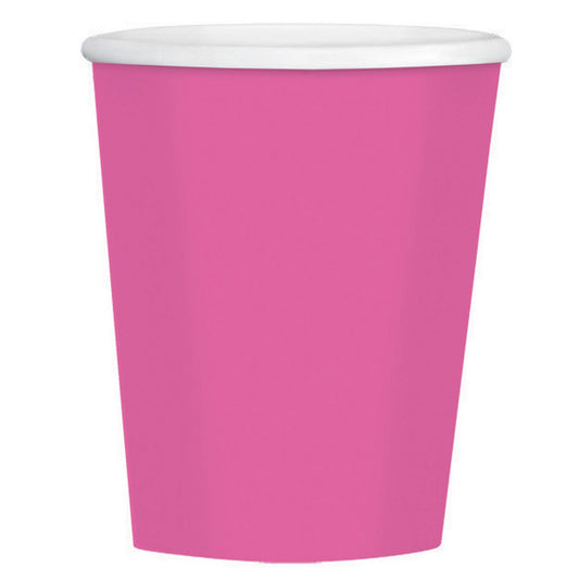Big Party Pack 354ml Paper Coffee Cup Bright Pink