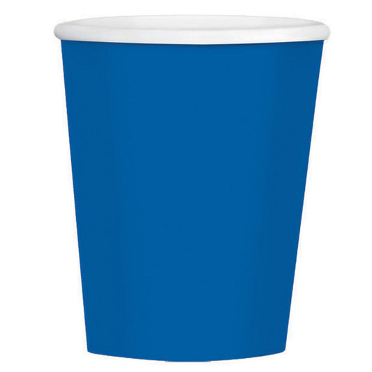 Big Party Pack 354ml Paper Coffee Cup Bright Royal Blue