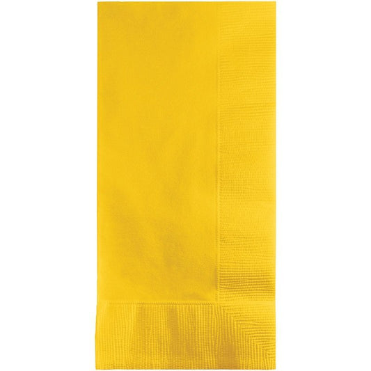 School Bus Yellow Dinner Napkins