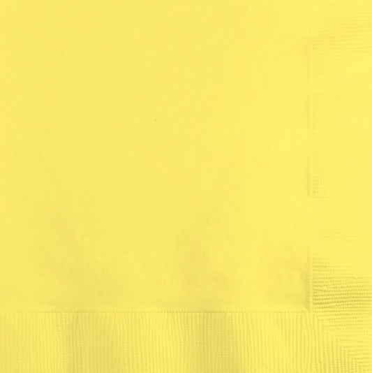 Mimosa Yellow Beverage Napkins