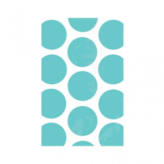 Paper Bag Polka Dot Robin's Egg Blue