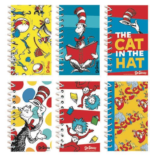 Dr.Seuss Notepad 12 Pack