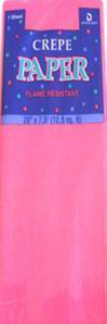Crepe Paper Folds - Hot Pink