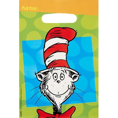 Dr.Seuss Folded Loot Bags
