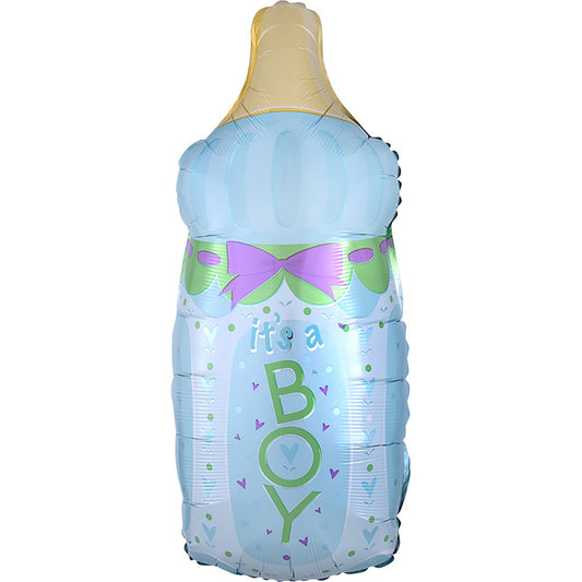 SuperShape XL It's A Boy Baby Bottle