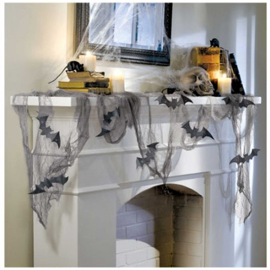 Glittered Bats & Gauze Decorating Kit