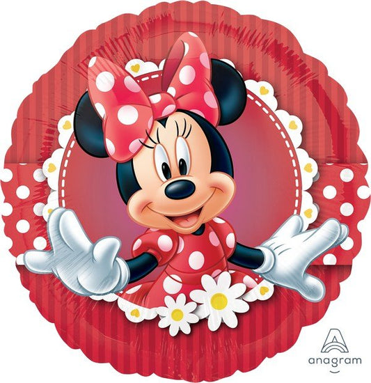 45cm Standard Mad about Minnie Mouse Balloon