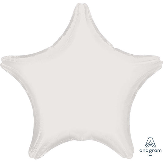 45cm Standard Star XL Metallic White