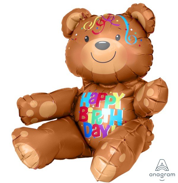 CI: Multi-Balloon Happy Birthday Bear