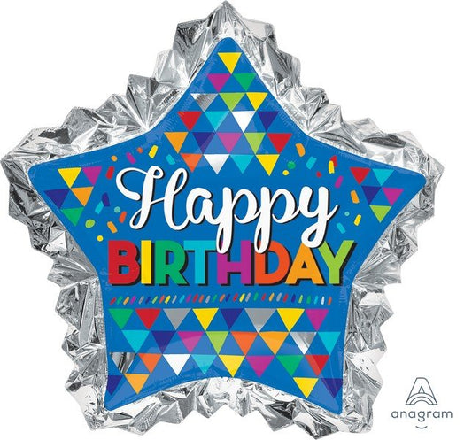 SuperShape XL Happy Birthday Primary Sketchy Patterns