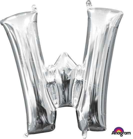 CI: Letter W Silver