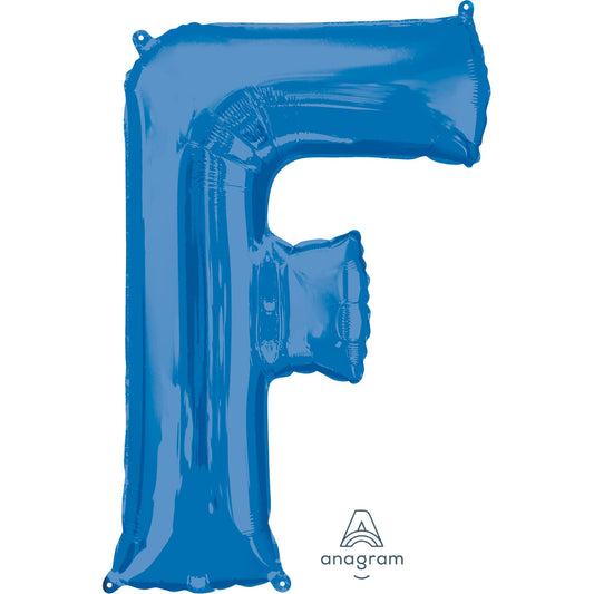 SuperShape Letter F Blue