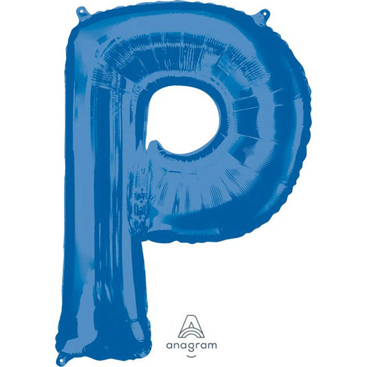 SuperShape Letter P Blue