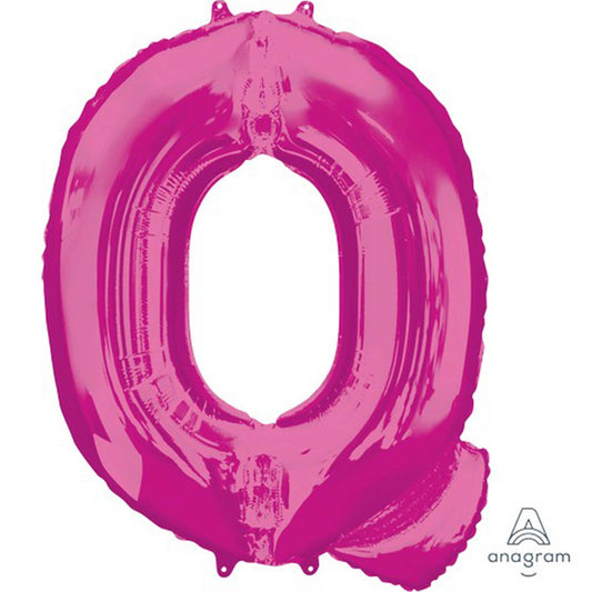 SuperShape Letter Q Pink