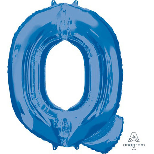 SuperShape Letter Q Blue