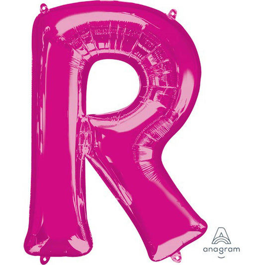 SuperShape Letter R Pink