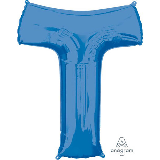 SuperShape Letter T Blue