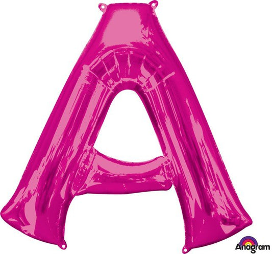 SuperShape Letter A Pink