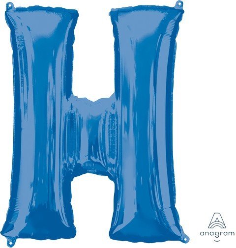 SuperShape Letter H Blue
