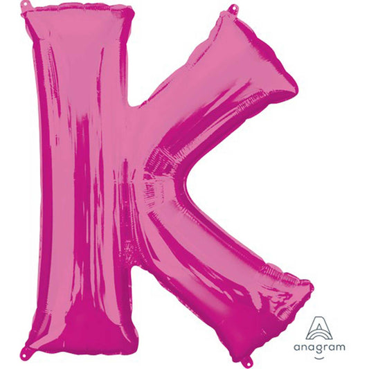 SuperShape Letter K Pink