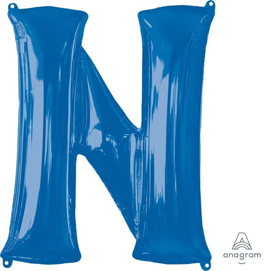 SuperShape Letter N Blue