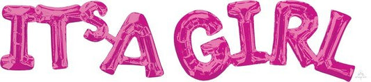 CI: Phrase IT's A GIRL Pink