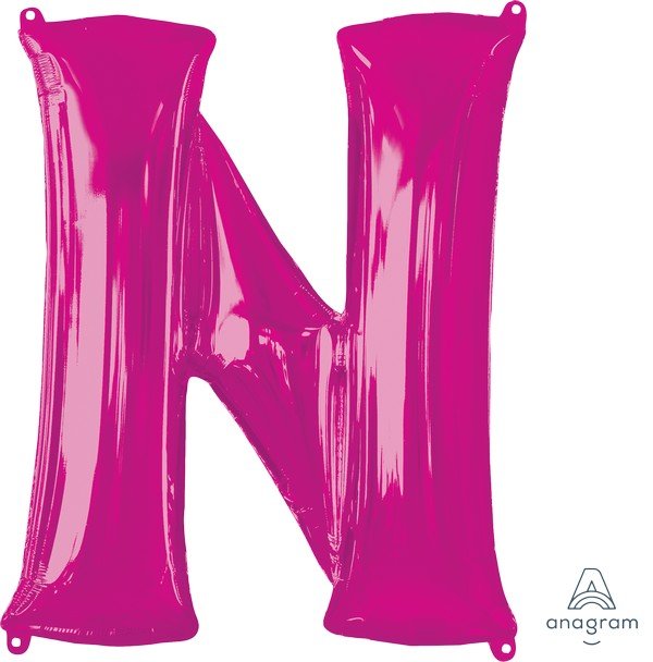 SuperShape Letter N Pink