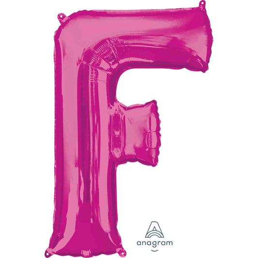 SuperShape Letter F Pink