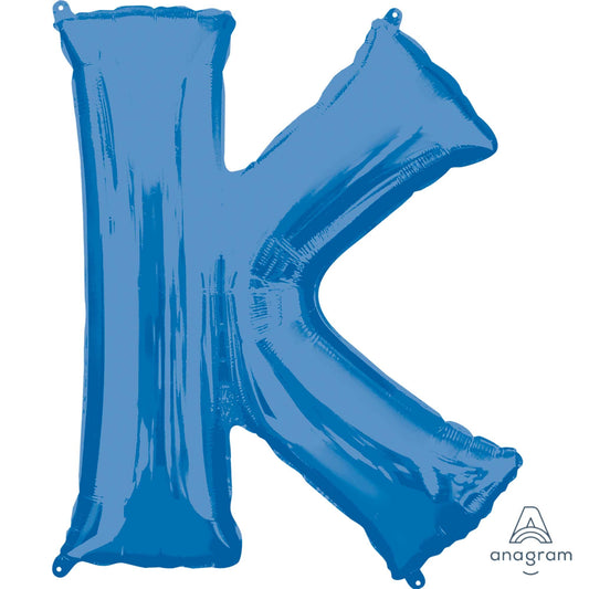 SuperShape Letter K Blue