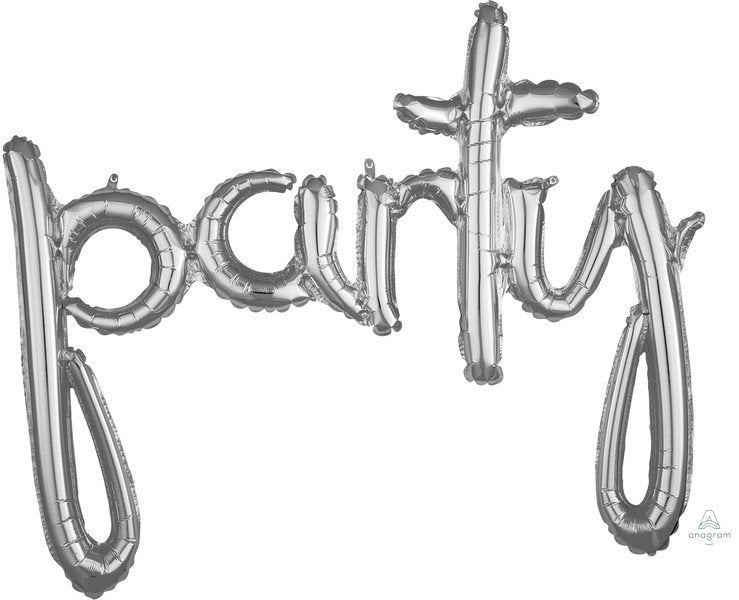 CI: Script Phrase party Silver
