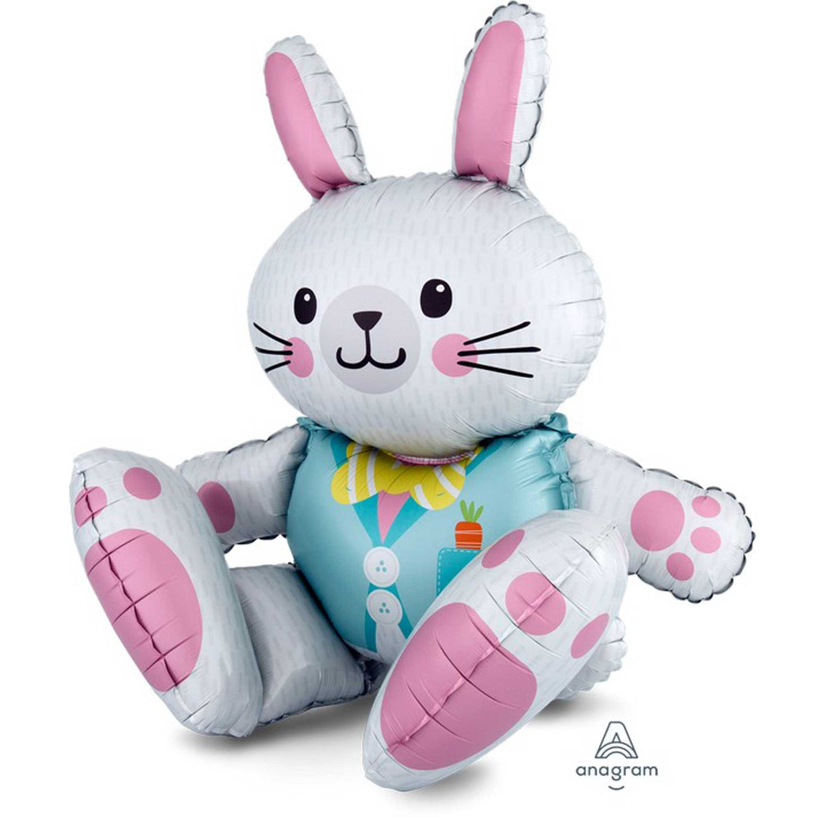 Balloon Rabbids CI: Large Multi-Balloon Sitting Bunny – Enjoy the Party