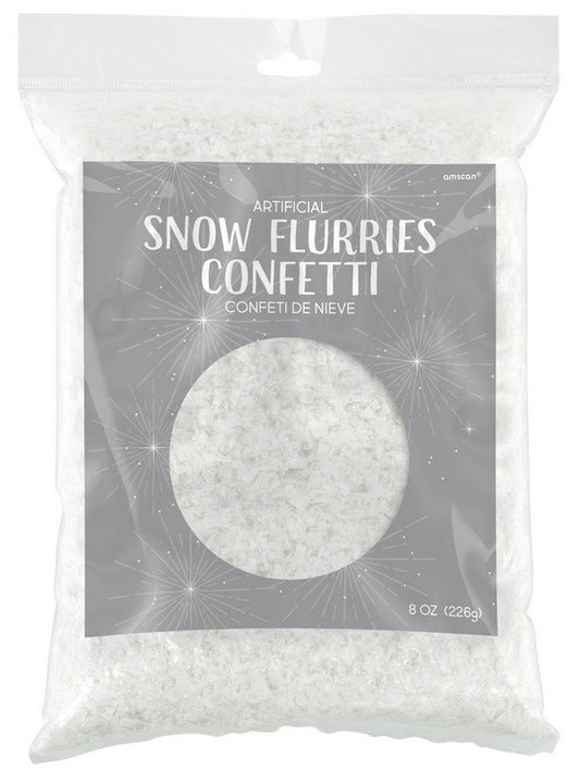 Snow Flurries Artificial Snow Plastic Confetti