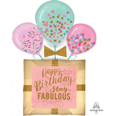 SuperShape XL Fabulous Happy Birthday Gift