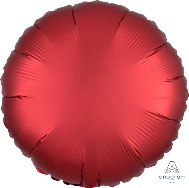 45cm Standard HX Satin Luxe Sangria Circle