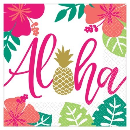 You Had Me At Aloha Lunch Napkins