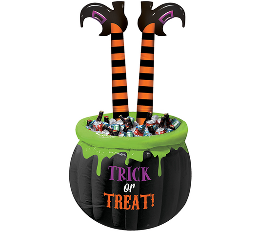 Witch Legs Inflatable Drink Cooler Trick or Treat