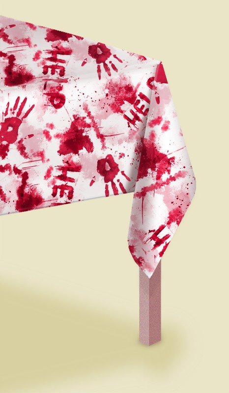 Bloody Good Time Plastic Table Cover All Over Print