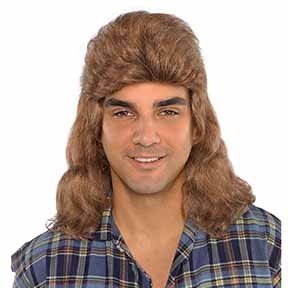 Wig Mullet Head