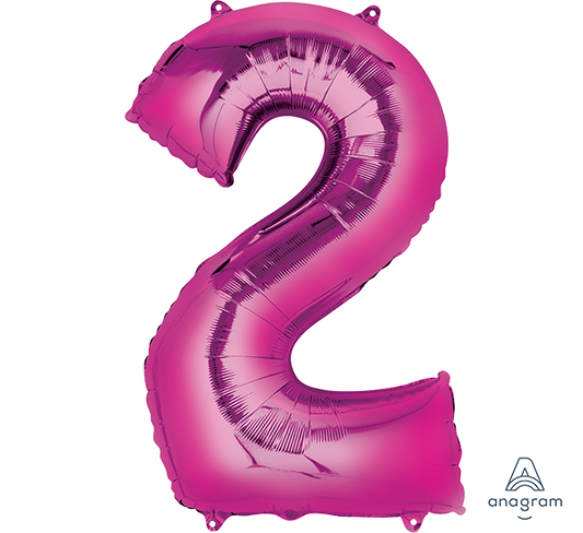 SuperShape Pink Numeral 2.