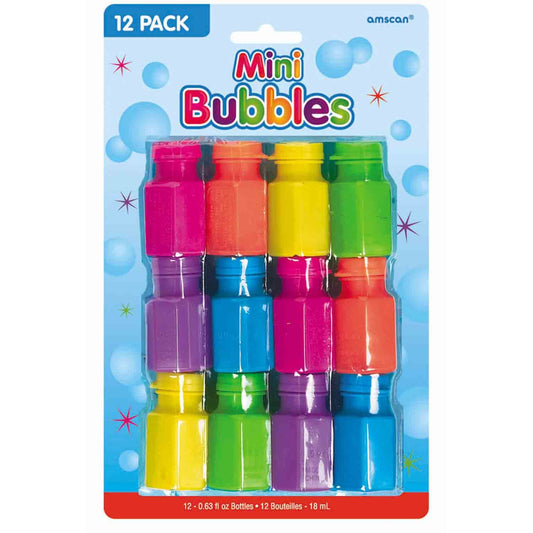 Value Pack Favor - Mini Bubbles - Multiple Colours