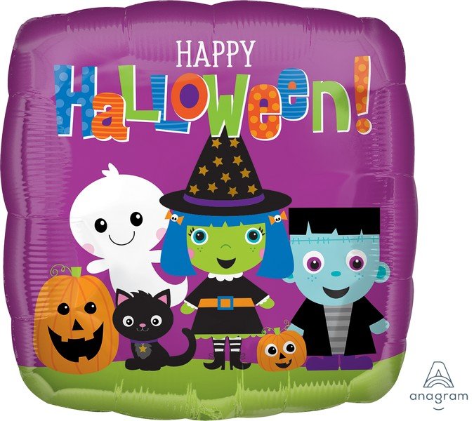 45cm Standard XL Happy Halloween Friends