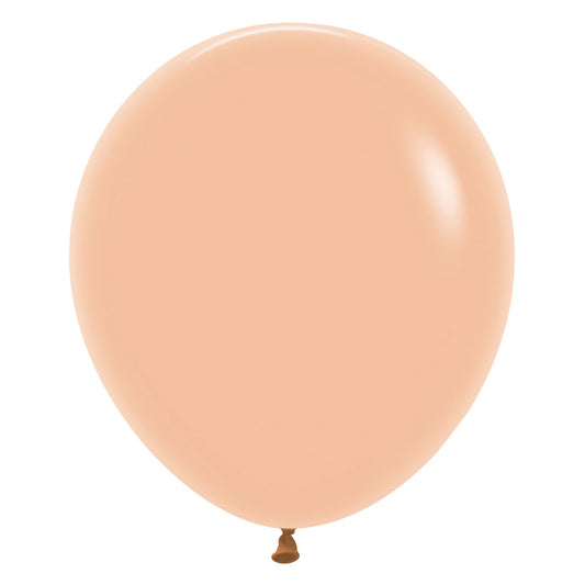 Sempertex 45cm Fashion Peach Blush Latex Balloons 060, 6PK