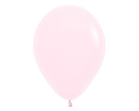 Sempertex 30cm Pastel Matte Pink Latex Balloons 609, 25PK