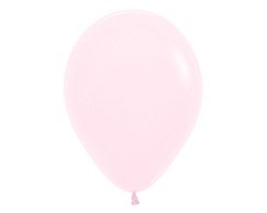 Sempertex 12cm Pastel Matte Pink Latex Balloons 609, 50PK