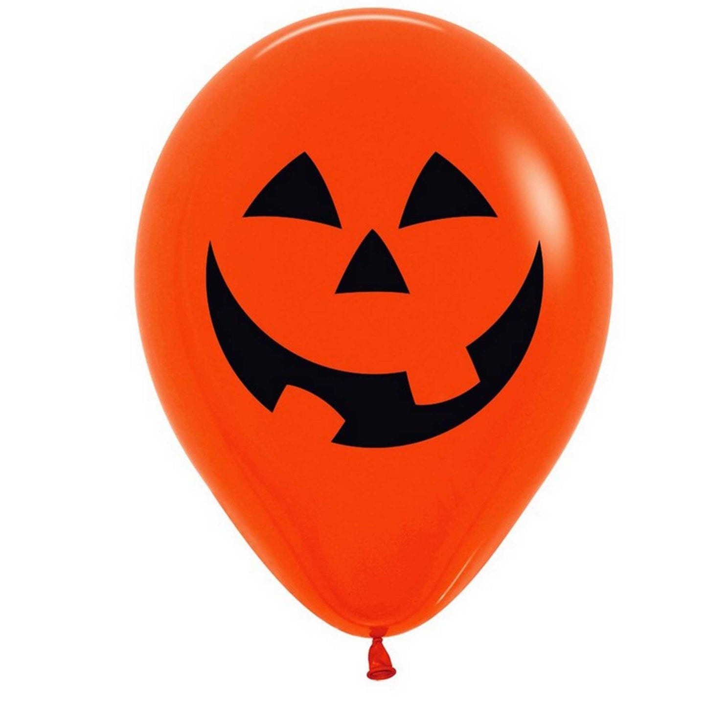 Sempertex 30cm Fashion Pumpkin Black Latex Balloons, 12PK