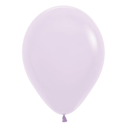 Sempertex 30cm Pastel Matte Lilac Latex Balloons 650, 100PK
