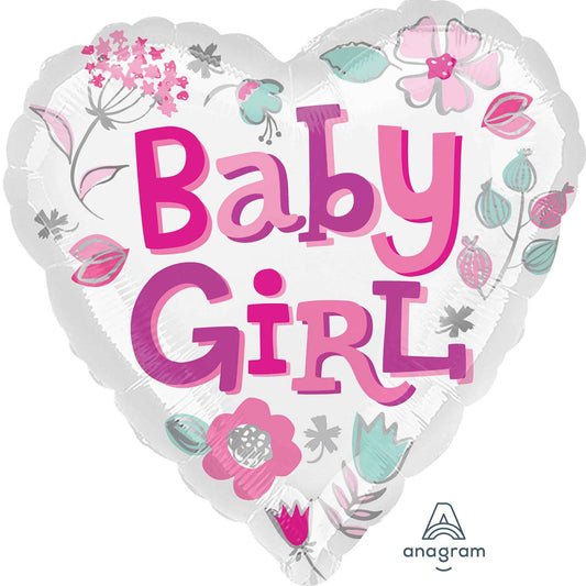 45cm Standard HX Baby Girl Heart